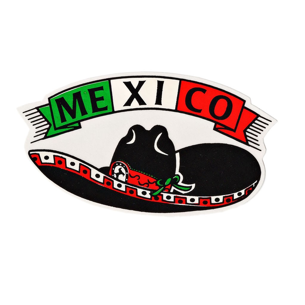 Mexico sombrero sticker - Car decoration from Mexico - Casa Frida