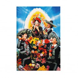 Mariachis Postcard