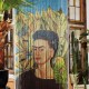 Frida with Bonito Door curtain