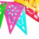 Large bunting with triangular pennants