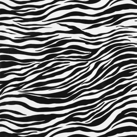 Zebra oilcloth