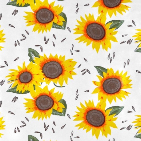 Toile cirée Tournesols