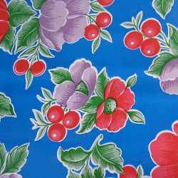 Blue Capullo oilcloth