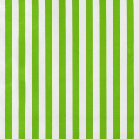 Green Rayas oilcloth