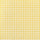 Yellow Gingham oilcloth