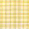 Toile cirée Vichy Jaune