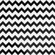 Black Zigzag oilcloth