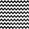 Wachstuch Zigzag Schwarz