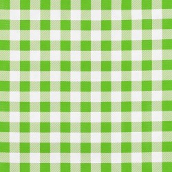 Toile cirée Carreaux Vert