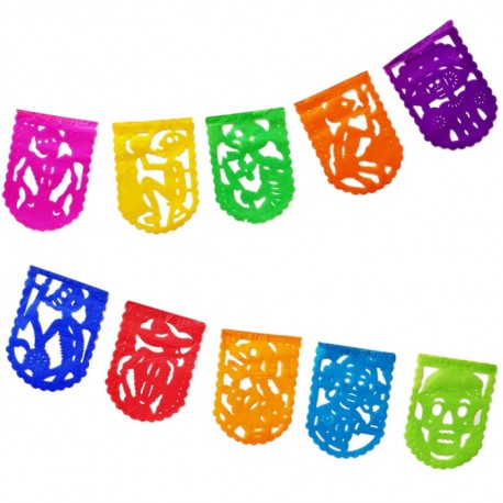 Papel picado Muertitos