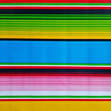 Toile cirée Saltillo Bleu