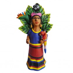 Frida con Mono Figure