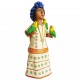 Statuette Frida con Loros