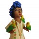 Statuette Frida con Loros