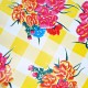 Yellow Claveles oilcloth