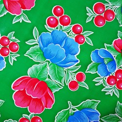 Green Capullo oilcloth