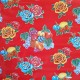 Red Limones oilcloth