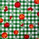 Green Frutal Oilcloth