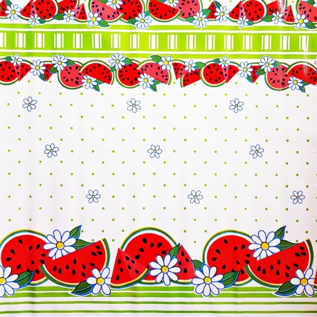 Green Sandia oilcloth