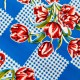 Blue Tulipanes oilcloth