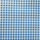 Royal blue Gingham oilcloth