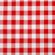 Red Check oilcloth