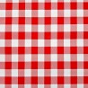 Wachstuch Karos Rot
