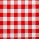 Red Check oilcloth