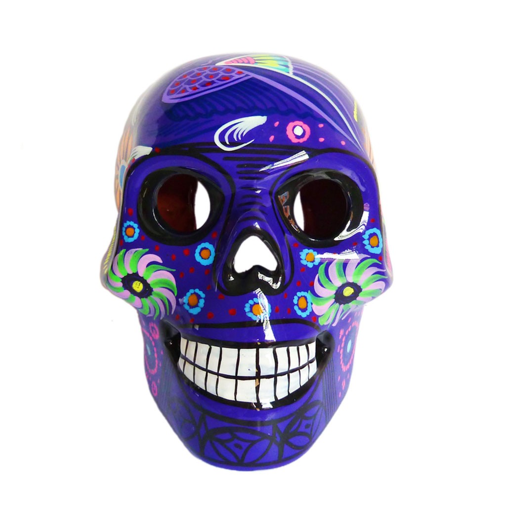 Large purple skull