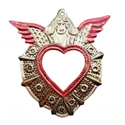 Angel Sacred heart mirror