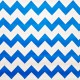 Hule Zigzag Azul