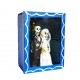 Caja de calaveras Los novios Azul