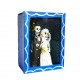 Grande boîte vitrine Les mariés Bleu