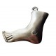 Left foot Tin milagro