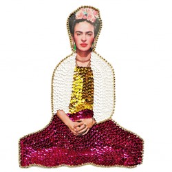 Patch sequins Frida Kahlo Rose