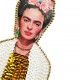 Large Frida Kahlo sequin patch