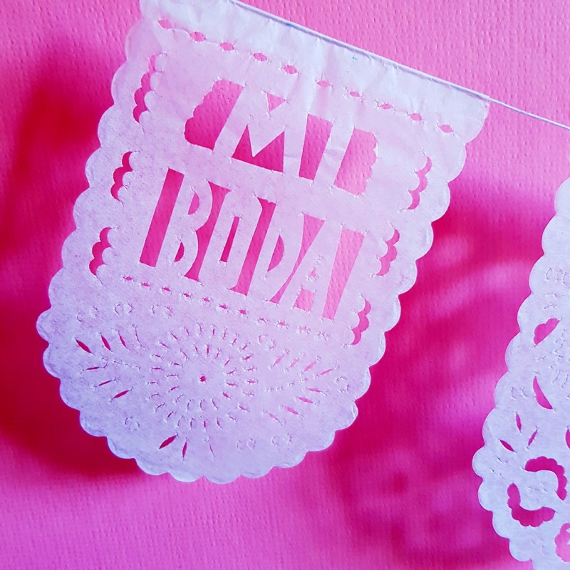Mini guirlande en papier Mexico - Décoration mexicaine - Casa Frida