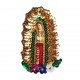Parche lentejuelas Virgen de Guadalupe 10cm
