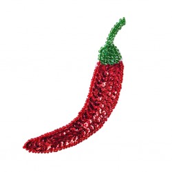 Chili Sequin patch