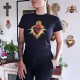 Camiseta mujer Electric heart