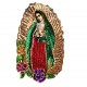 Parche lentejuelas Virgen de Guadalupe 37 cm