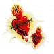 Electric heart sticker