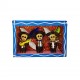 Cajita de calaveras Mariachis Azul