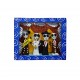 Cajita de calaveras Boda Azul