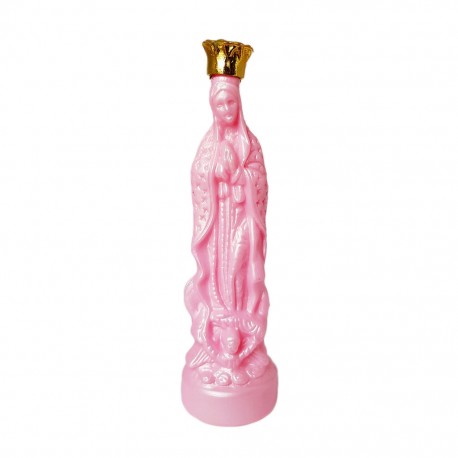 Petite bouteille Vierge de Guadalupe Rose