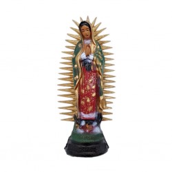 11 cm Virgin of Guadalupe statuette