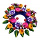 Flowers and butterflies Crown