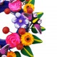Flowers and butterflies Crown