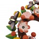 Flowers and butterflies Crown