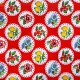 Red Granadas Oilcloth